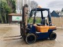 Марка: TIFON FDC209,Цена: 6 500 € Без ДДС,Състояние: Мотокар TIFON FDC209 със спецификации:
<br />
<br />• Година на производство 2020;
<br />• Безопасна рамка;
<br />• Двигател - дизелов;
<br />• Палетни вилици.