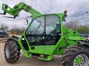 Марка: Merlo P32.6 PLUS,Цена: 39 000 € Без ДДС,Състояние: • 2016 година;
<br />• Дизелов двигател - мощност 105 к.с. Kubota
<br />• Преден и заден електрически ревърс;
<br />• Двустепенна скоростна кутия - 40 km/ч транспортна скорост
<br />* Хидростатична трансмисия
<br />• Джойстик контрол;
<br />• Напълно остъклена кабина;
<br />• 4х4;
<br />• Рачешки ход;
<br />• Изводи за допълнителен преден инвентар;
<br />• Бърз теглич;
<br />* Стрела -6 метра
<br />* Подемно тегло - 3200кг.
<br />* Чисто нови гуми
<br />
<br />* Палетни вилици;
<br />* Чисто нова кофа-2 куб.м.