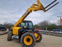 Марка: JCB 531-70,Цена: 28 200 € Без ДДС,Състояние: Употребяван телескопичен товарач JCB 531 70:
<br />
<br />• 2012 година;
<br />• 4 цилиндров двигател JCB.
<br />• Mощност на двигателят – 125 к.с.;
<br />• 5-скоростна powershift трансмисия с транспортна скорост до 40 км/ч;
<br />• Максимална височина на повдигане - 7 метра;
<br />• Максимален капацитет на повдигане – 3500 кг;
<br />• Горивен резервоар – 125 литра;
<br />• Хидравлична система аксиално бутална помпа
<br />• Рачешки ход;
<br />• Аудио система;
<br />• Климатик;
<br />• Работно осветление;
<br />• Гуми – 460/80/24 на 90%
<br />• Тегло - 7600 кг;
<br />• Палетни вилици;
<br />
<br />ОБЯВЕНАТА ЦЕНА Е БЕЗ ДДС!
<br />НАЛИЧНО НА БАЗАТА НИ В село КОЗАРЕВЕЦ !